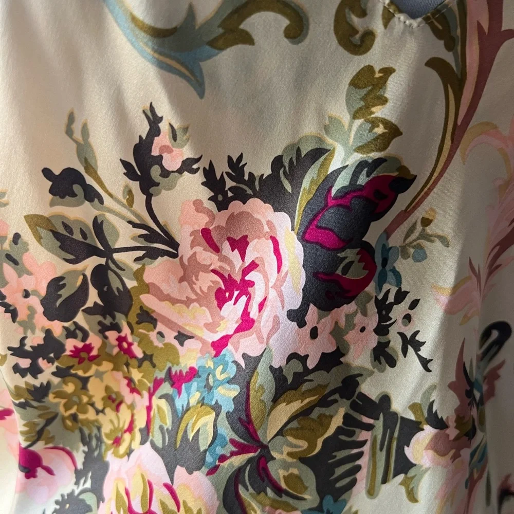 Victoria's Secret Silk Floral Slip Dress - Picture 11 of 13